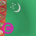 turkmenistan country flag elgato streamdeck and Loupedeck animated GIF icons key button background wallpaper